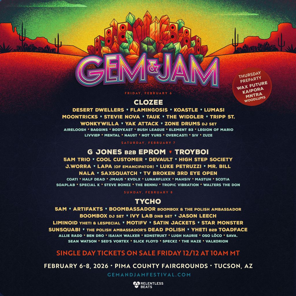 Gem & Jam 2026 - Tucson