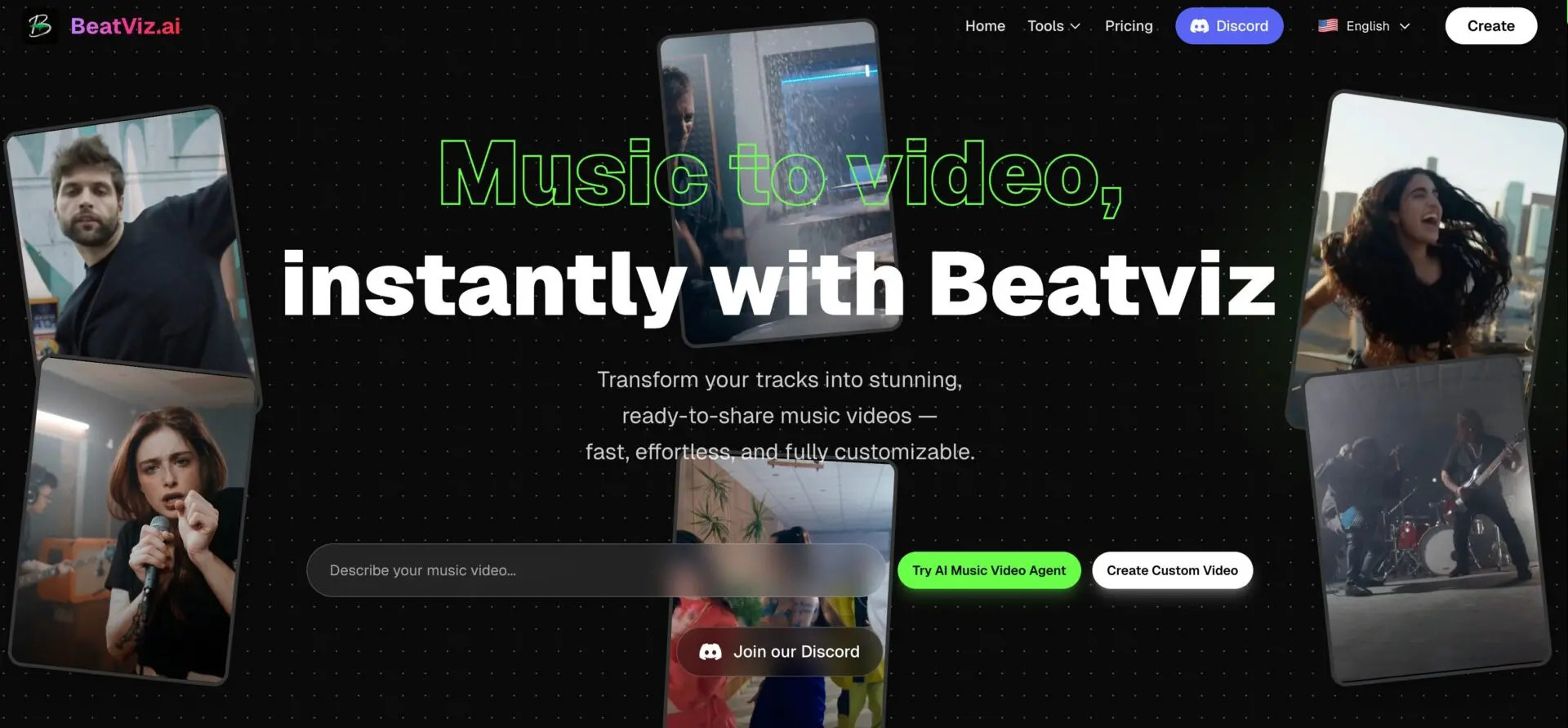 BeatViz - AI Music Video Generator