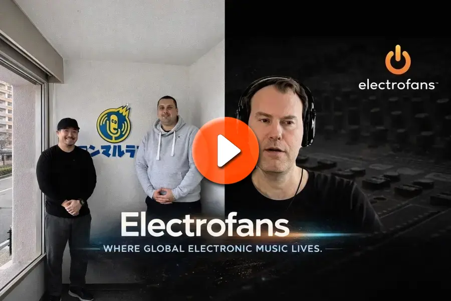 Electrofans CEO Kevin Pajak interviewed by Honmaru Radio in Osaka