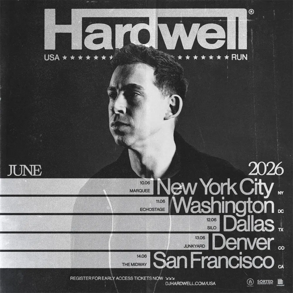 Hardwell US Tour, 2026